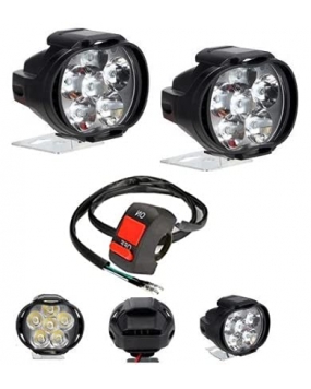 Eltron Turbo 6 LED Fog Light/Fog Lamp Waterproof, 