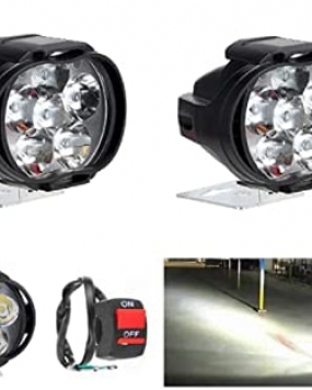Eltron Turbo 6 LED Fog Light/Fog Lamp Waterproof, 
