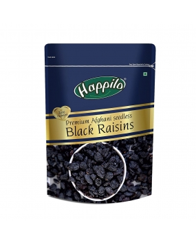 Happilo Premium Afghani Seedless Black Raisins