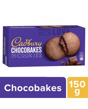 Cadbury Chocobakes Choc Filled Cookies, 