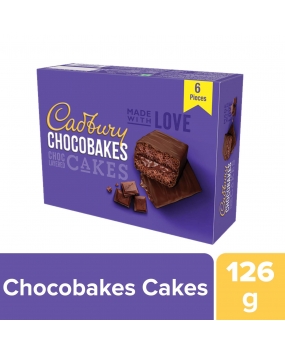 Cadbury Chocobakes Choc Layered Cakes, 