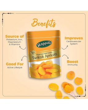 Happilo Premium Turkish Apricots,