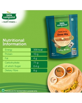 Tata Sampann Fibre Rich Dosa Mix 