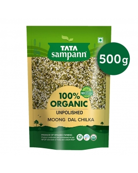 TATA Sampann Organic Moong Chilka, 