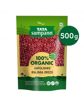 TATA Sampann Organic Rajma Red, 
