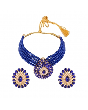 Golden Grace Fashion Jewellery Indian Bollywood Traditional Grand Designer 