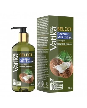 DABUR Vatika Select Red Onion Black Seed Oil ShampooHairfall ControlNo Parabens, Sulphate & Silicones, 300 ml