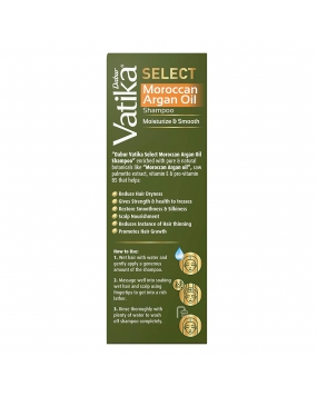 DABUR Vatika Select Red Onion Black Seed Oil ShampooHairfall ControlNo Parabens, Sulphate & Silicones, 300 ml