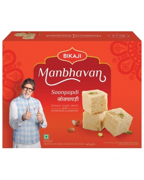 Bikaji Soan Papdi Manbhavan 900 gm.