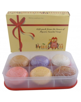 MYSORE SANDAL SOAP Soap, Pack of 6